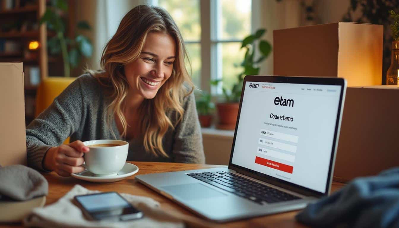 Illustration: Comment utiliser les codes promo et remises exclusives chez Etam