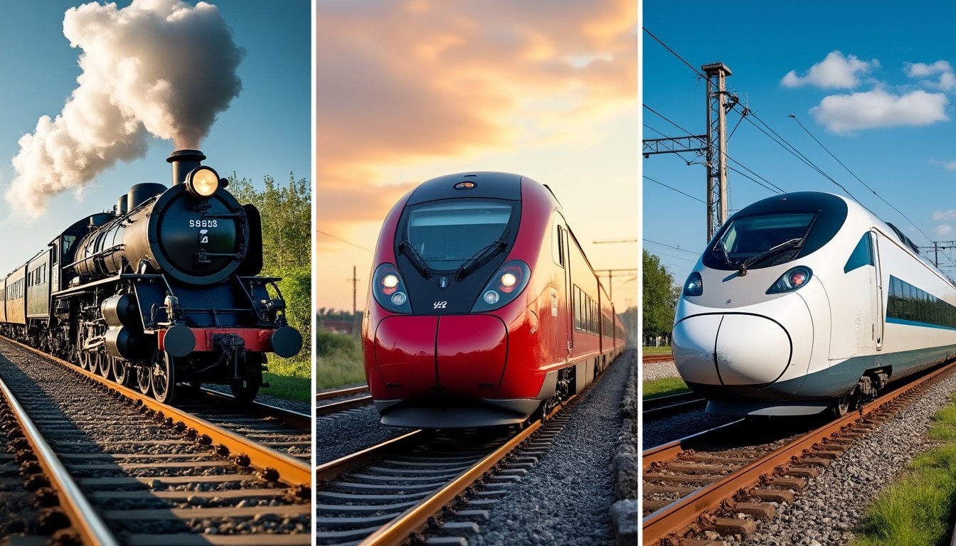 Illustration: Comment le train a été inventé et a pris forme au fil du temps