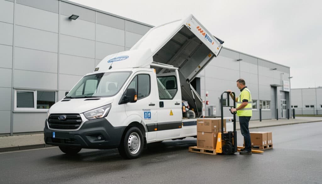 Camion avec hayon : utilisation, sécurité et location
