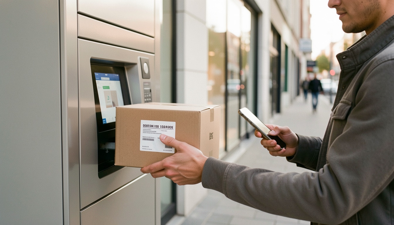 Déposer un colis dans un locker en 5 étapes simples