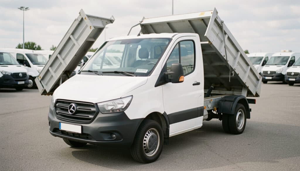 Camionnette à benne d’occasion : bien la choisir
