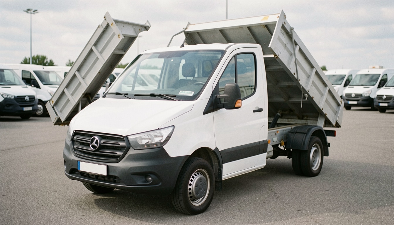 Camionnette à benne d’occasion : bien la choisir