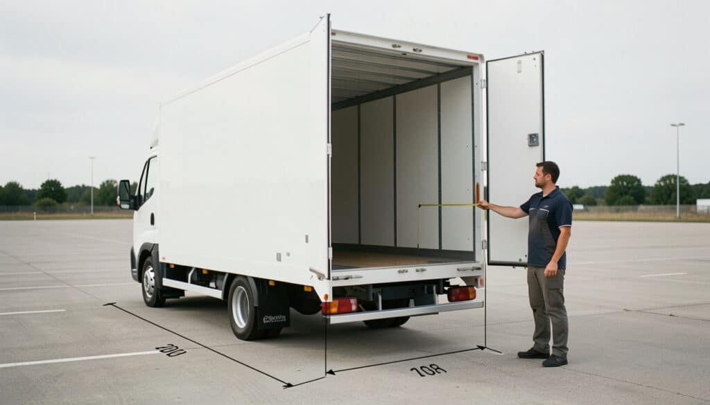 Dimensions d’une caisse de 20 m³ et volume utile